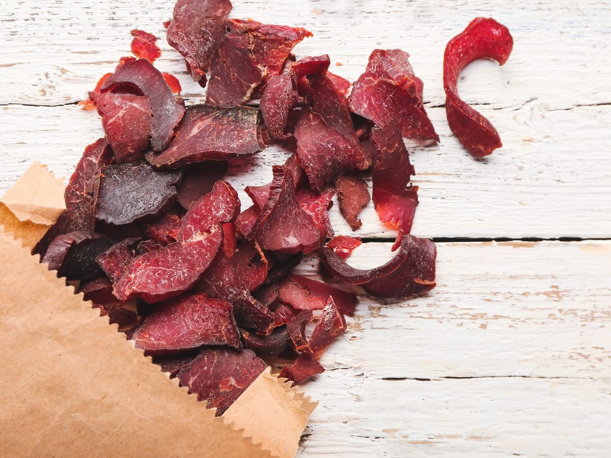 beef jerky packaging